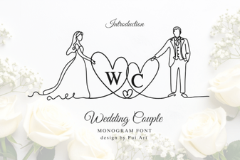 Wedding Monograms: Elegant Font Ideas for Your Day