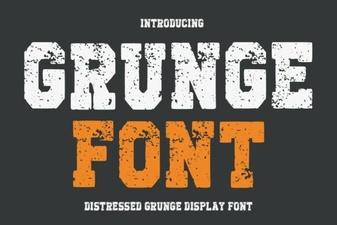 Craft with Grunge Fonts for Impactful Designs