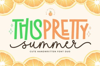 Fresh Summer Fonts for Your Creative Projects