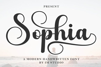 Sophia Font: Styling Modern Websites